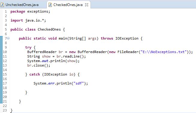 Exception Handling In Java | Java Error Types